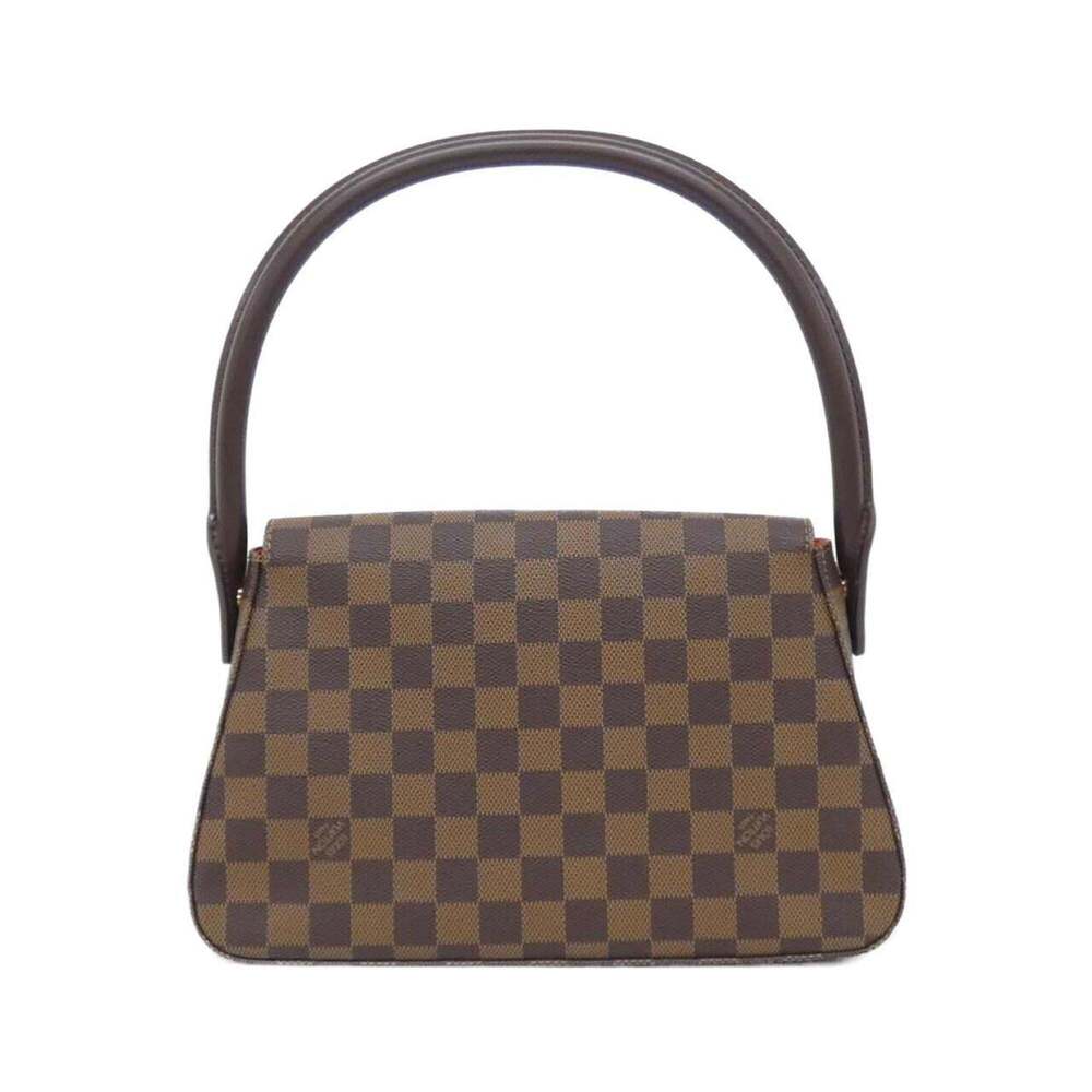 LOUIS VUITTON Authentic Brown Damier Mini Looping Shoulder Bag - Picture 2 of 5
